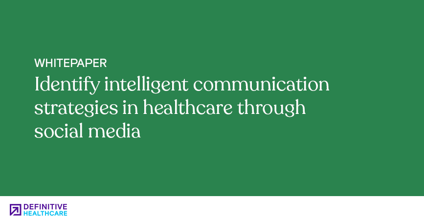 Identify intelligent communication strategies in healthcare through social media