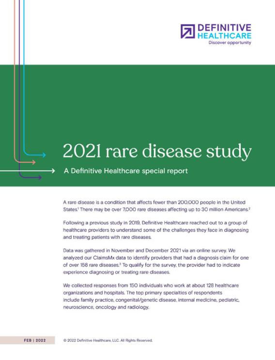 2021 rare disease study
