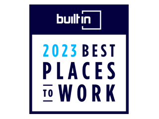 Built In 2023 Best Places to Work logo