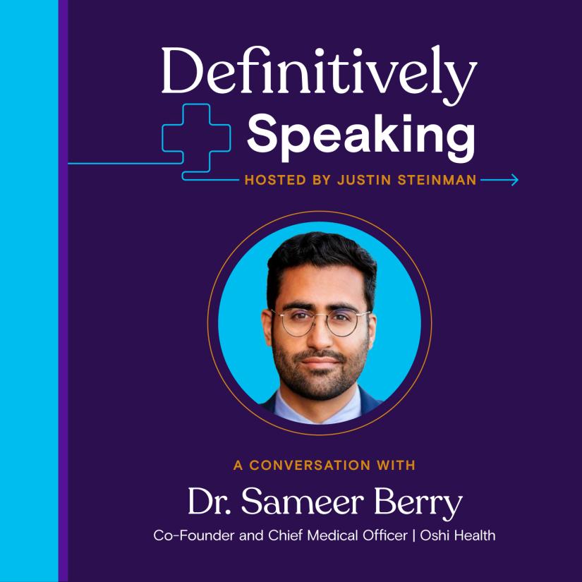 Episode 27: Does your doctor give you heartburn? Reimagining GI care delivery with Dr. Sameer Berry, CMO of Oshi Health