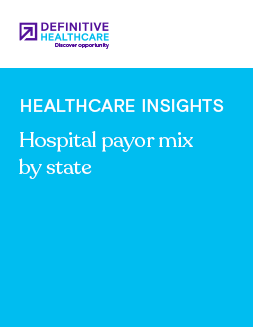 Hospital payor mix by state