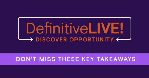 Do not miss these key takeaways-Def Live2