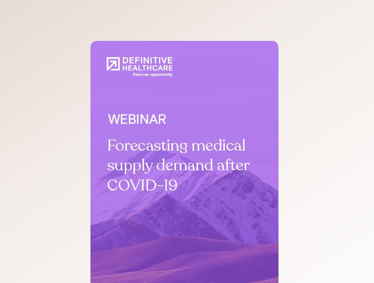 Forecasting medical supply demand after COVID-19