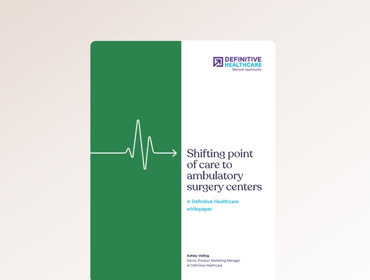 The shifting point of care to ambulatory surgery centers