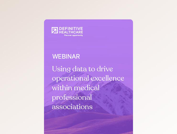 Using data to drive operational excellence within medical professional associations