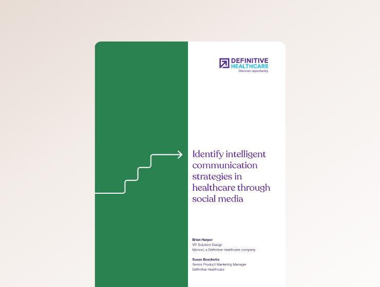 Identify intelligent communication strategies in healthcare through social media