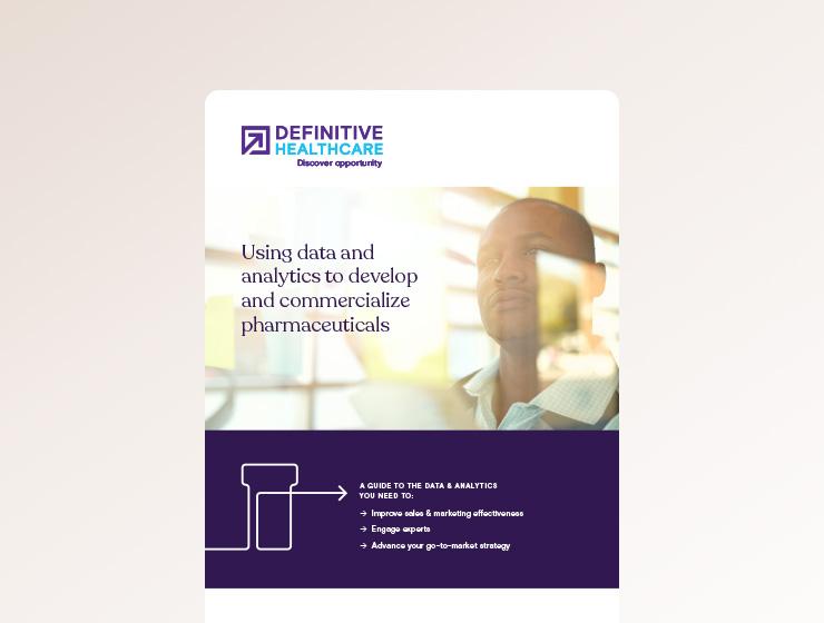 Using data and analytics to develop and commercialize pharmaceuticals