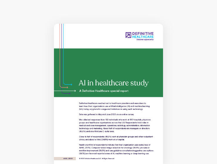 AI in healthcare study