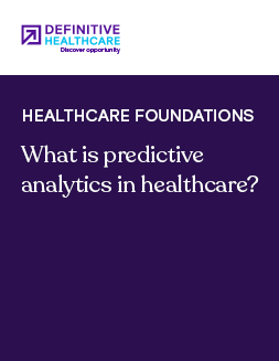 What is predictive analytics in healthcare?